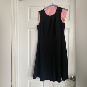 Calvin Klein dress black front, cream back